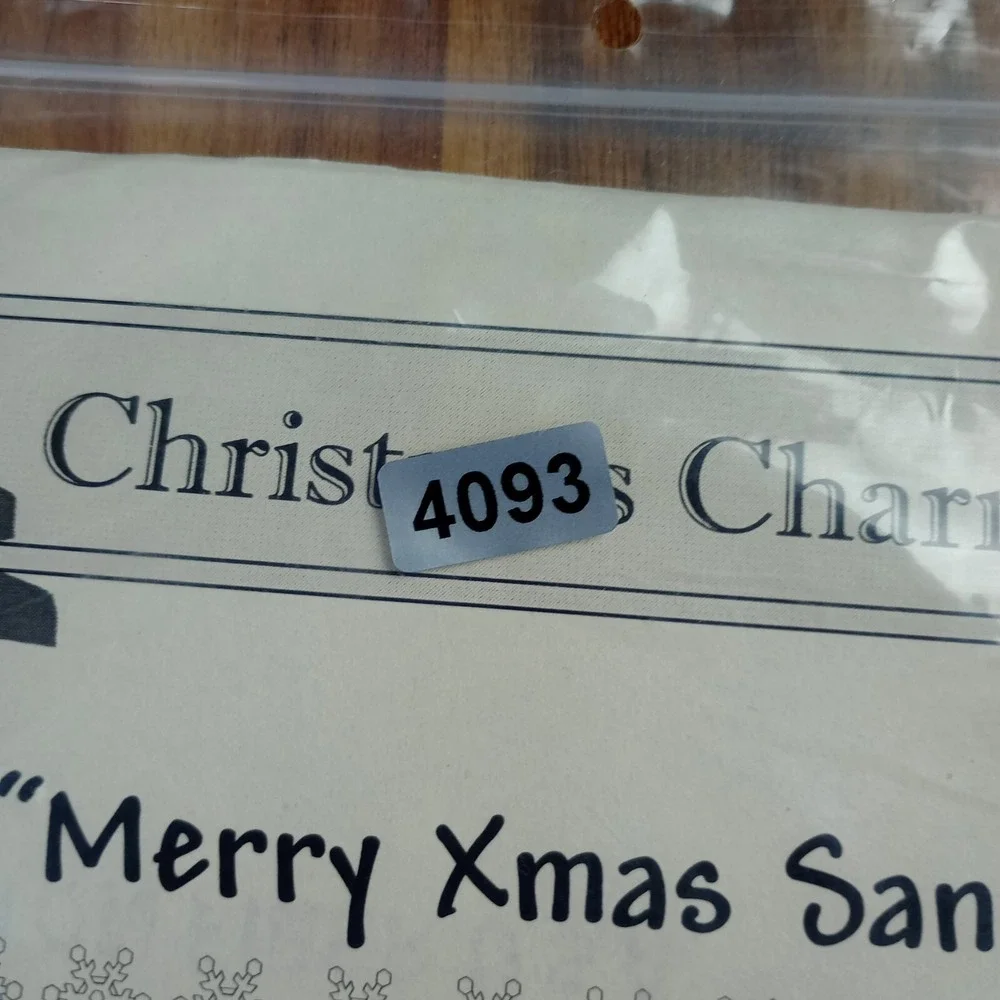 Lorri Birmingham‎ Designs Merry Xmas Santa Stocking Christmas Charmers Kit